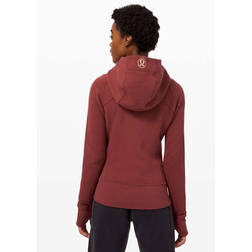 Lululemon Scuba Hoodie Light Cotton Fleece Savannah Gold W4BPLS Size 10 Hoodie